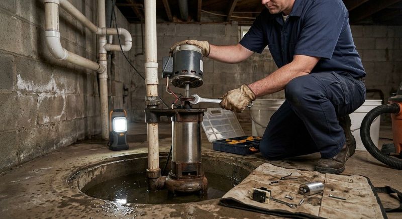 Sump Pump Float Repair in Baldwin County, AL