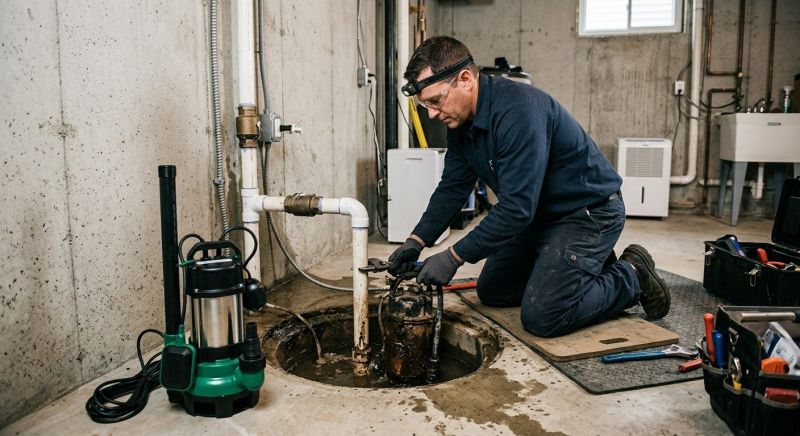 Sump Pump Maintenance in Topeka, KS
