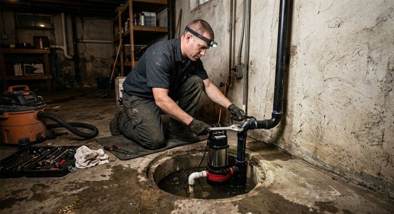 Sump Pump Repair in Clarksville, TN