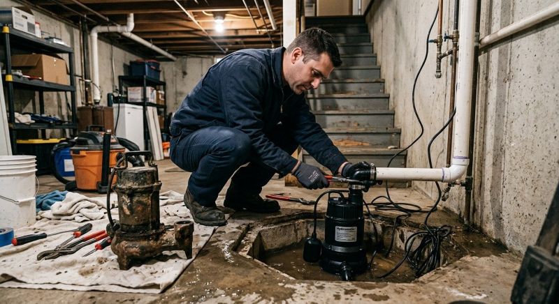 Sump Pump Replacement in Auburn, AL