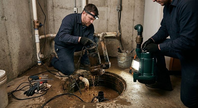 Sump Pump Replacement in Springfield, MO