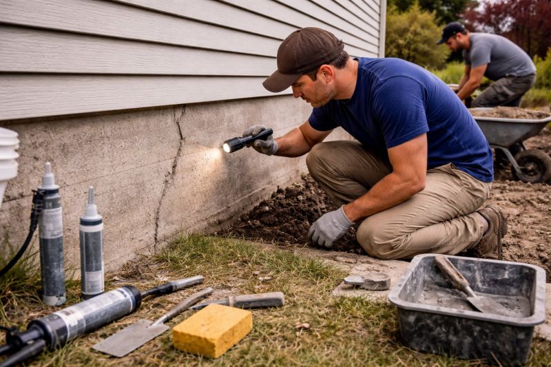 Exterior Foundation Repair in Greenville, SC